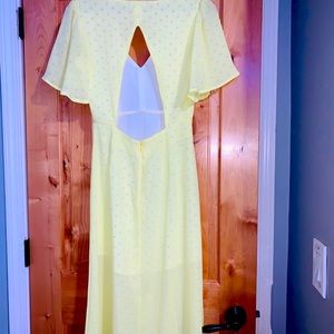 Lemon cello Leith dress